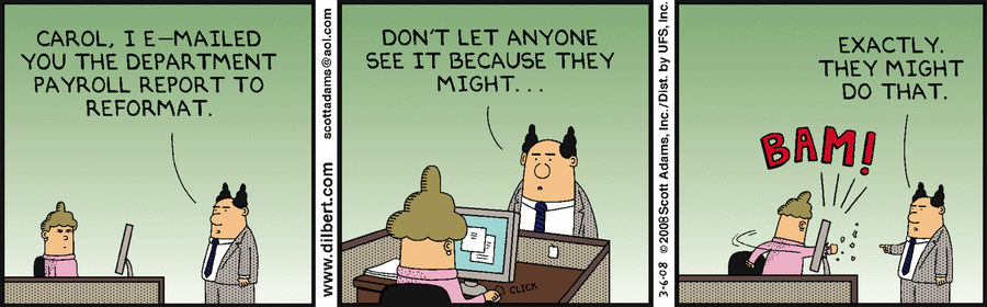 Dilbert Cartoon